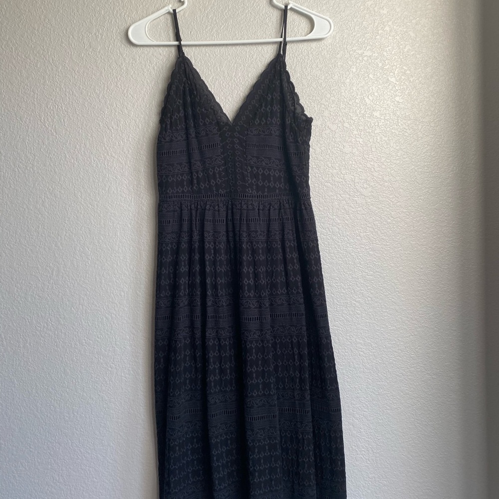 Black Lace/Eyelet Dress